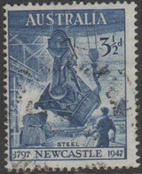 AUSTRALIA - USED 1947 3½d 50th Anniversary Of Newcastle, New South Wales - Oblitérés