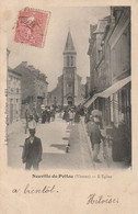 NEUVILLE-de-POITOU. - L'Eglise. Belle Animation - Neuville En Poitou