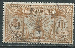 Nouvelles Hébrides   - Yvert N° 87 Oblitéré -   Pal 8512 - Used Stamps