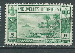 Nouvelles Hebrides -yvert N°100 Oblitéré -  Pal 8514 - Gebraucht