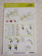 Air Baltic Airbus A 220-300 - Safety Cards