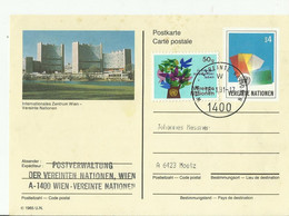 UNO  WIEN GS 1991 - Lettres & Documents