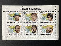 Guiné-Bissau Guinea Guinée 2005 Mi. 3196 - 3201 Herois Nacionais Héros Helden Amilcar Cabral Vieira Ramos - Guinée-Bissau