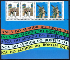 BRAZIL 2022  -  Our Lord Jesus Of Bonfim - Religious Festival At City Of Salvador, Bahia  - 2 SETS NICE MARGIN  -  MINT - Nuovi