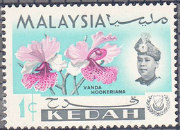 MALAYSIA --KEDAH   SCOTT NO  106   MINT HINGED   YEAR  1965 - Kedah