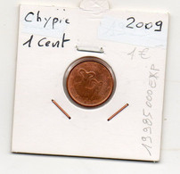 CHYPRE    1 C     2009      19 985 000 Exp     Etat :voir Scan - Zypern