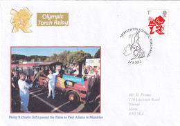 United Kingdom UK 2012 Cover: Olympic Games London Torch Relay; Mumbles Stage; Aberystwyth; Tourist Train - Eté 2028 : Los Angeles