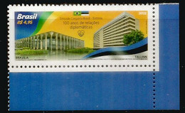 BRÉSIL-ESTONIE  émission Conjointe Année 2021. Timbre Neuf ** Du Brésil - Unused Stamps