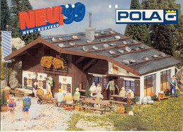 Catalogue POLA 1999 G 1:22,5 Neuheiten New Nouveau - En Allemand, Anglais Et Français - Français