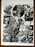 RARISSIME Pièce Unique Très Rare Film D' Impression Planche Plastique RAHAN EO Page 20 NEUF  GORAK André CHERET - Rahan