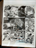 RARISSIME Pièce Unique Très Rare Film D' Impression Planche Plastique RAHAN EO Page 19 NEUF  GORAK André CHERET - Rahan