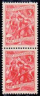 JUGOSLAVIA -  ERROR  COLOR OVERFLOW  Mi. 631 - **MNH - 1950 - Geschnittene, Druckproben Und Abarten