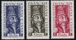 Inde N°255/257 - Neuf * Avec Charnière - TB - Neufs