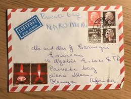 1978 Denmark Commercial Cover To Naro Moru, Kenya Exotic Destination - Storia Postale