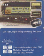 440/ Botswana; P14. Pager - Receive - Botswana