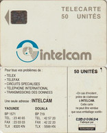 447/ Cameroon; P8. White - Logo, 50 Ut., SC5 Afnor, CN C3B000634 - Cameroon