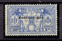 Nouvelles-Hébrides - Taxe N°9 X TB - Timbres-taxe