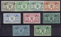 Nouvelles-Hébrides - N°91/99 X MH - Unused Stamps