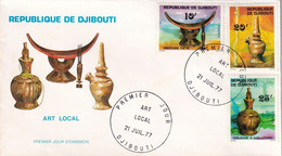 Djibouti - Enveloppe 1er Jour - Dschibuti (1977-...)