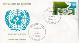 Djibouti - Enveloppe 1er Jour - Djibouti (1977-...)