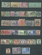 Inde Anglaise  Début De Collection , Lot De  33 Timbres Oblitérés  - Pla 9204 - 1911-35  George V