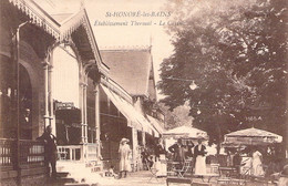 CPA St Honoré Les Bains - Etablissement Thermal - Le Casino - Belle Animation - Saint-Honoré-les-Bains