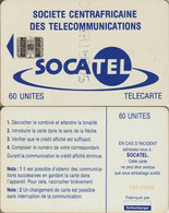 463/ Central African Republic; P6. Blue Logo, CN C5B155085 - Central African Republic