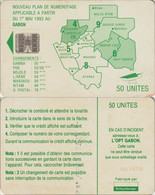 472/ Gabon; P16. Green Map, 50 Ut., SC5, CN C61156763 - Gabon