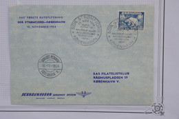 AH4 GRONLAND  BELLE LETTRE   1954  KOPENHAVN++A VOIR +AEROPHILATELIE+AFF. PLAISANT - Marcophilie