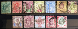 GRANDE-BRETAGNE                         N° 106/117                         OBLITERE - Used Stamps