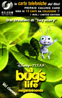 G RSL 22 SCHEDA TELEFONICA RSL COM NUOVA DISNEY A BUG'S LIFE DOT COME FOTO - Pubbliche Tematiche