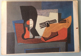 OLD POSTCARD Illustrators Signed > Picasso STILL LIFE WITH GUITAR  FERNAND HAZAN  Edit.Paris AK - Picasso