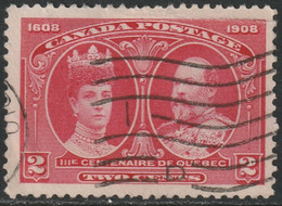 Canada 1908 Sc 98 Mi 86 Yt 87 SG 190 Used - Used Stamps