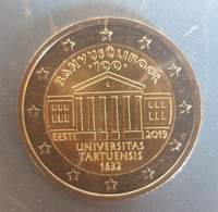 2019  Estonie 2 Euros Commémorative 100 Ans De L Université De Tartu - Estland