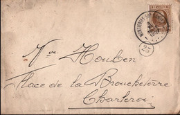 !  Belgien, Beleg, Brief  Montienies Sur Ambre , 1927 - Storia Postale