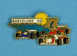 1 PIN'S //  ** F1 / GRAND PRIX / BARCELONE '95 ** . (J.PG.MIAMI) - F1