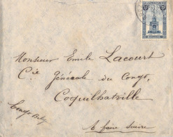 Belgique - COB 164  Sur Enveloppe Envoyé Au Conseiller Général Du Congo - Congo Belge - Storia Postale