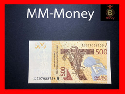 WEST AFRICAN STATES  WAS  "A  Ivory Coast"   500  Francs  2013   P.  119 A    UNC - Westafrikanischer Staaten