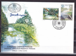 Yugoslavia Serbia & Montenegro 2003 Europa Nature Protection Zasavica FDC - Covers & Documents