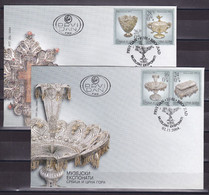 Yugoslavia Serbia & Montenegro 2004 Museum Exhibits Art FDC - Covers & Documents