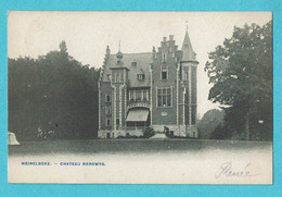 * Merelbeke - Meirelbeke (Gent - Oost Vlaanderen) * (Phot Bertels) Chateau Bergwyg, Kasteel, Schloss, Castle, Unique TOP - Merelbeke