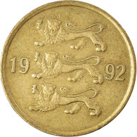 Monnaie, Estonie, 10 Senti, 1992 - Estland