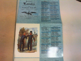 BERLINER KALENDER Auf Das Gemein Jahr 1830 Mit Kupfern - 1983 - Calendriers