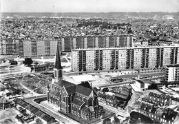 76-SOTTEVILLE-LES-ROUEN- EGLISE NOTRE DAME DE L'ASSOMPTION ET IMMEUBLE GARIBALDI VUE DU CIEL - Sotteville Les Rouen