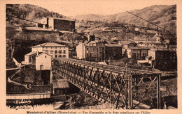 43 / MONISTROL D ALLIER / VUE D ENSEMBLE ET LE PONT METALLIQUE SUR L ALLIER - Monistrol Sur Loire