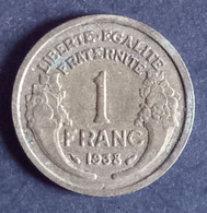 Pièce 1 Franc Morlon 1938 - 1 Franc