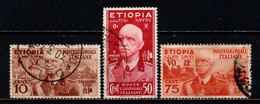 ITALIA - ETIOPIA - 1936 - CONQUISTA DELL'ETIOPIA - USATI - Etiopía