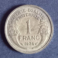 Pièce 1 Franc Morlon 1936 - 1 Franc