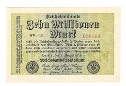 *berlin 10 Millionen  Mark   22/8/1923   106a  Unc - 10 Millionen Mark