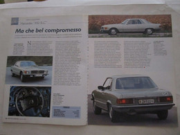 # ARTICOLO / CLIPPING MERCEDES 450 SLC - First Editions